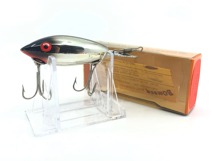 Bomber Deep Runner Metallic Chrome with Black Head 4MB