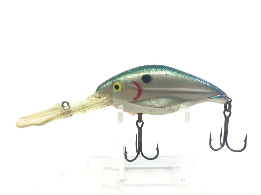 Luhr Jensen Hot Lips Silver with Green Back