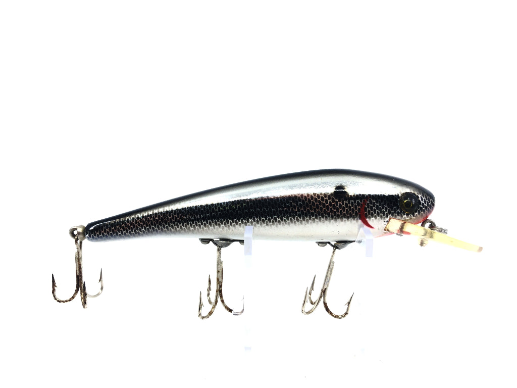 Heddon Timber Rattler X150 NBW Nickle Back White Belly