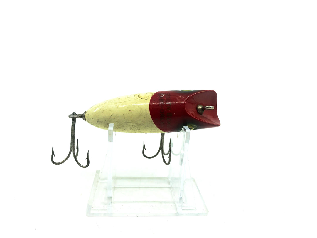 South Bend Babe-Oreno Wooden Lure Red and White Classic Lure