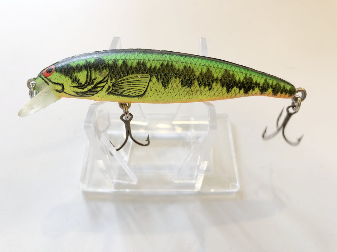Bomber Minnow in Great Firetiger Bass Color