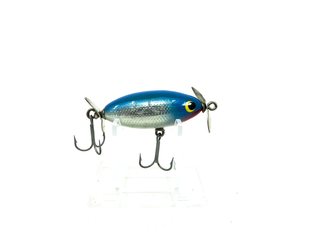 Luhr-Jensen Nippin Sam, Silver/Blue Color
