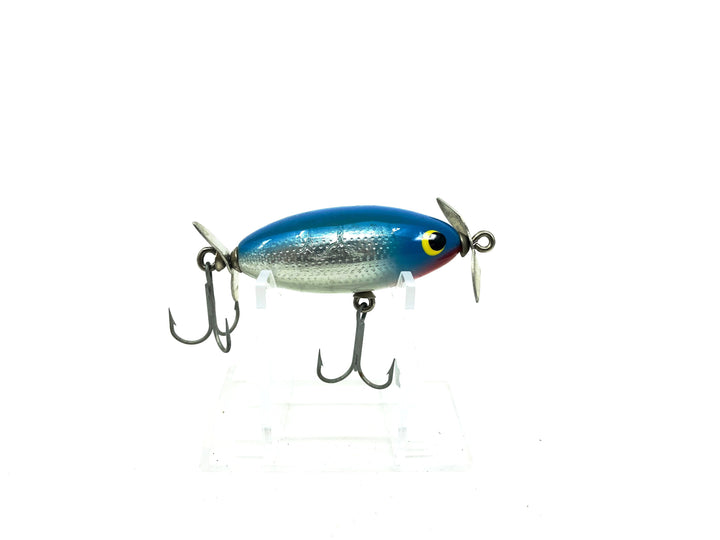 Luhr-Jensen Nippin Sam, Silver/Blue Color