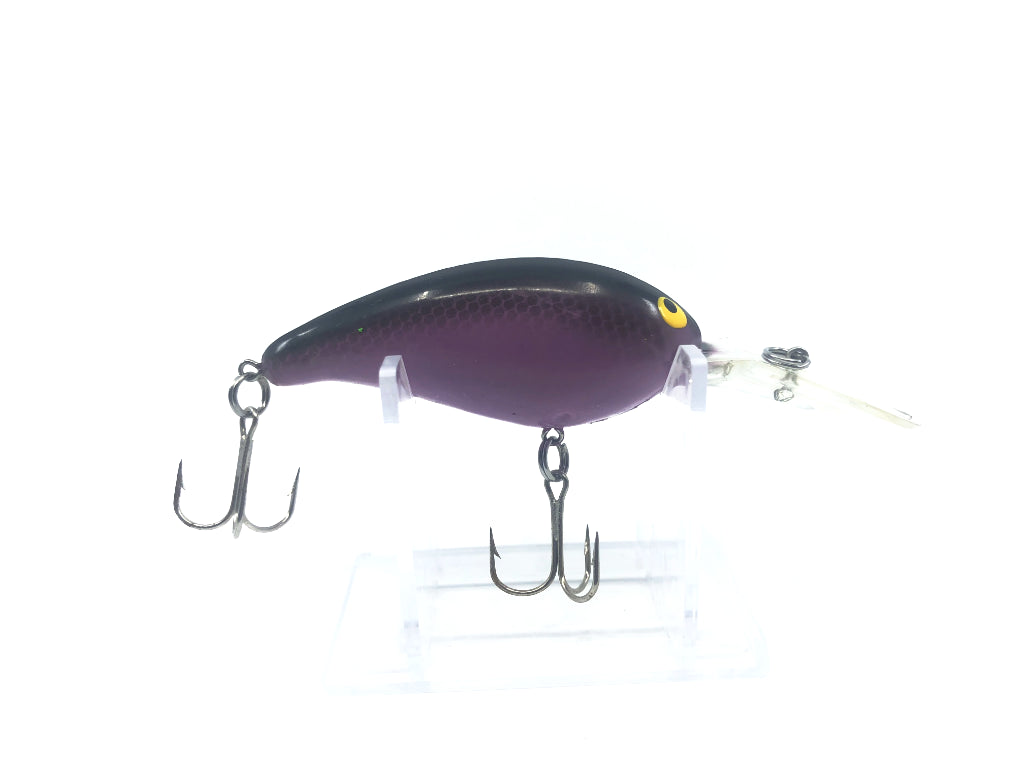 Norman Purple and Black Crankbait