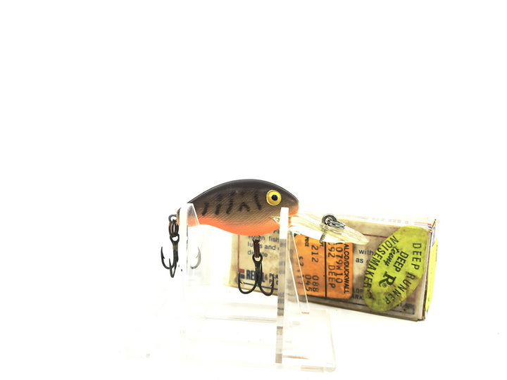 Rebel Deep Teeny-R Noisemaker Model Brown Crawfish Color in Box