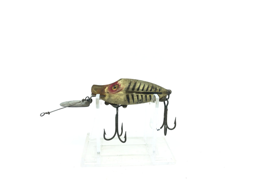 Heddon Go-Deeper River Runt Spook D9010 XRS Silver Shore Color