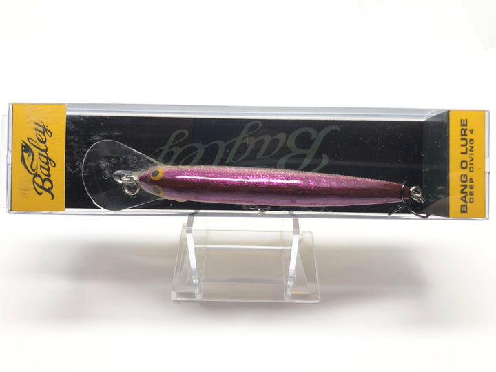 Bagley Bang O Lure Deep Diving 4 BLDD4-PSF Purple Silver Foil Color New in Box OLD STOCK