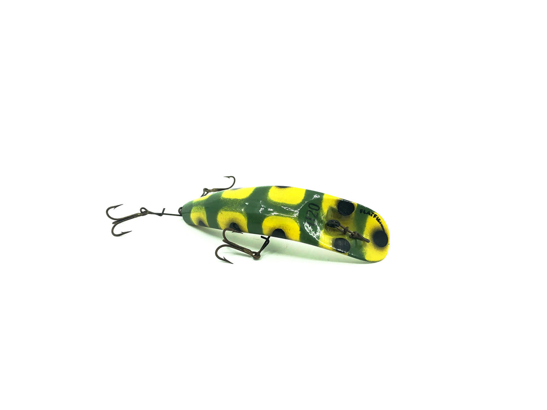 Helin Vintage Flatfish U20 FR Frog Color Lure