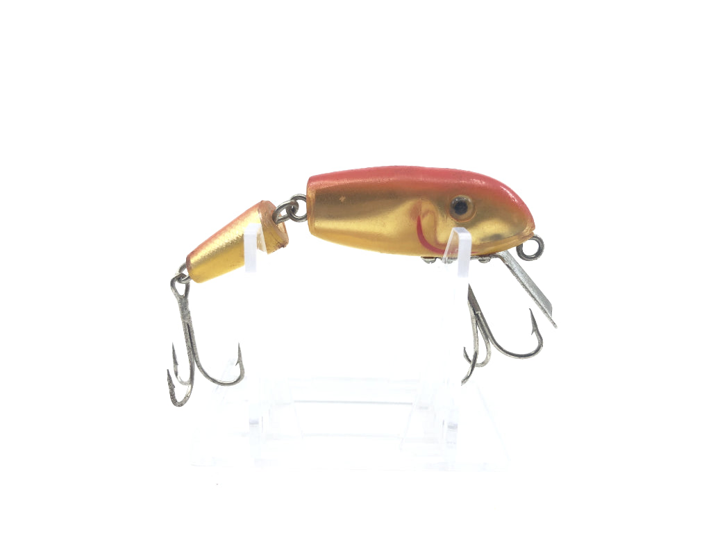 Japanese Made Jointed Minnow Gold and Red