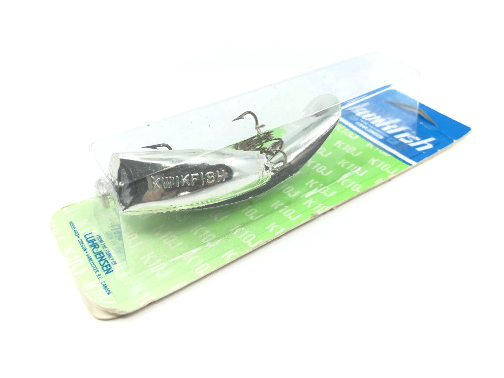 Kwikfish Jointed K10J Color 920 Silver Plated (SP) New on Card Old Stock