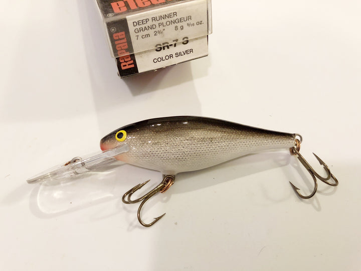 Rapala SR-7 S Silver Deep Runner Minnow New in Box