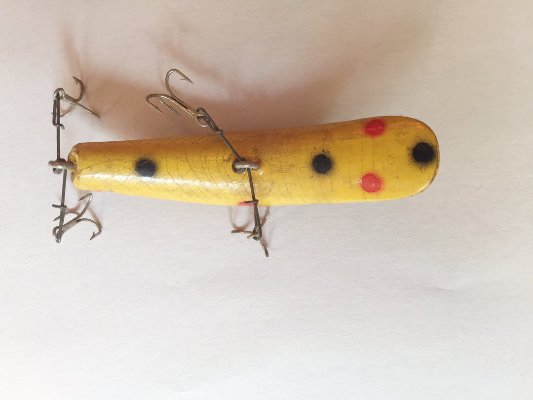 Helin Flatfish Yellow with Red and Black Spots