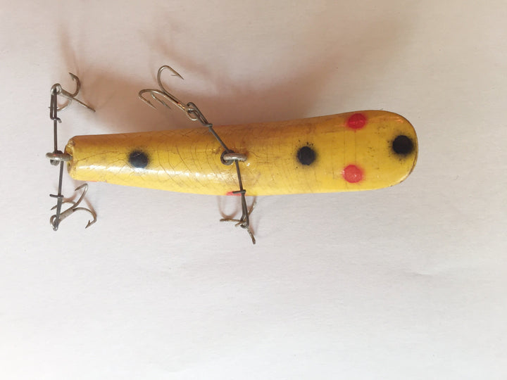 Helin Flatfish Yellow with Red and Black Spots