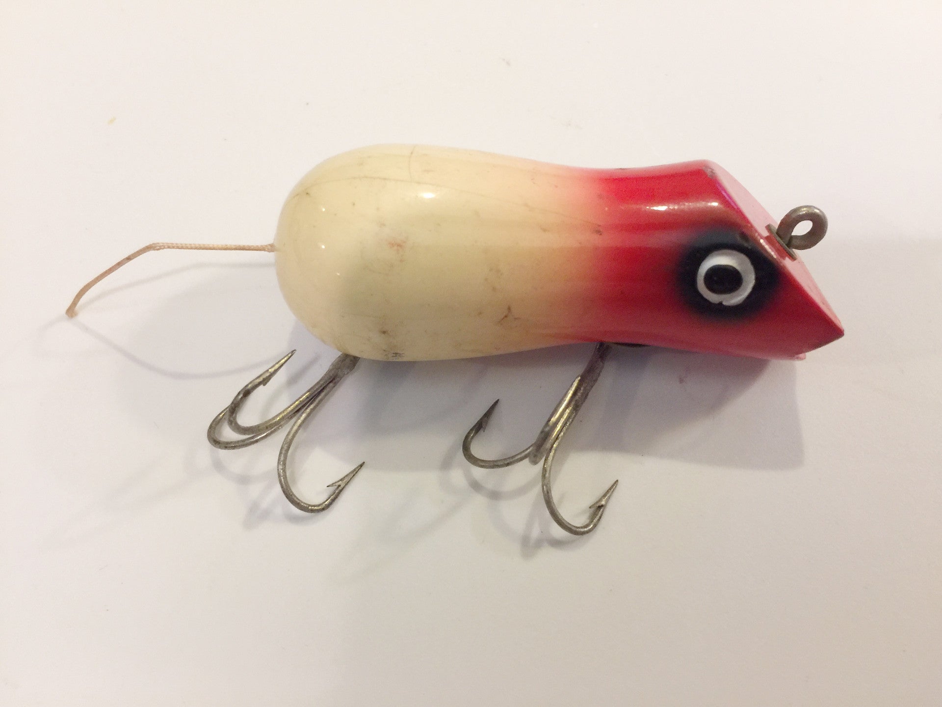 Shakespeare Genuine Swimming Mouse Red and White – My Bait Shop, LLC