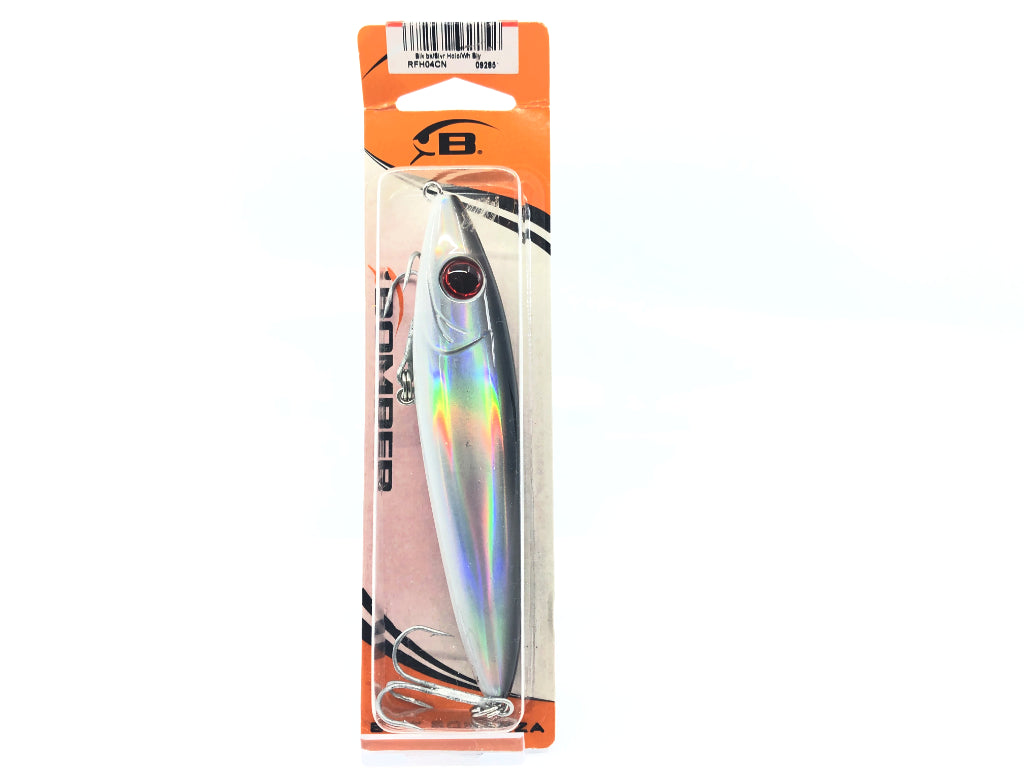 Bomber Topwater Walk the Dog Chrome Shad Color New on Card