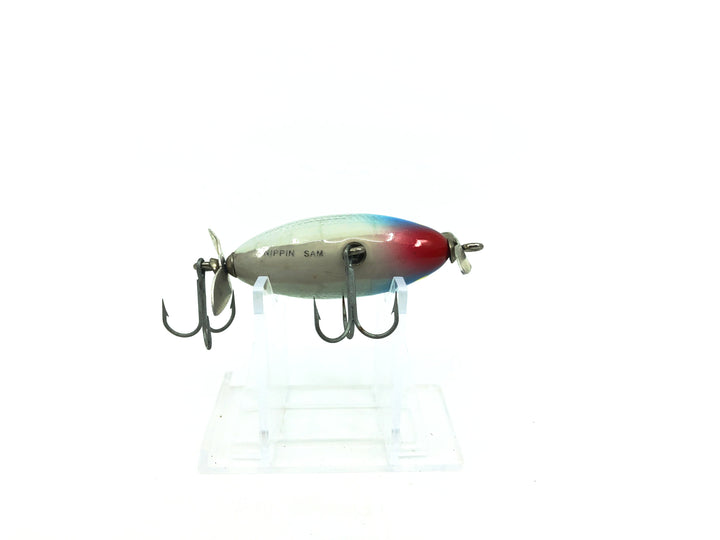 Luhr-Jensen Nippin Sam, Silver/Blue Color