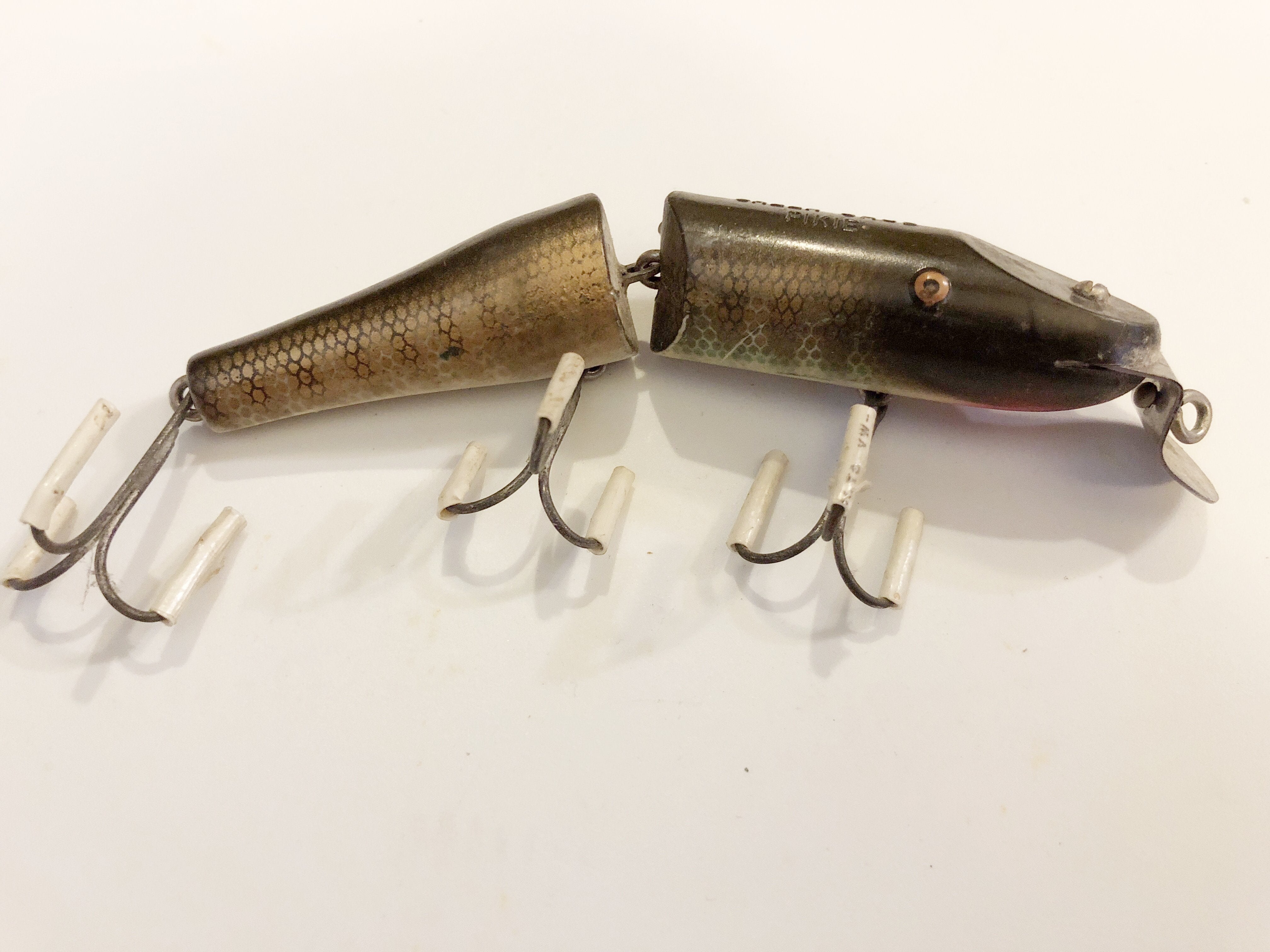 Esca Creek Chub Jointed Pikie I2600PBON Colore Osso - Made In North America