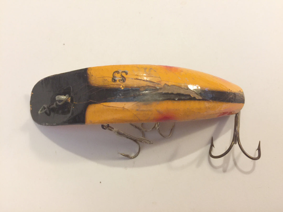 Helin S3 Wooden Orange Red and Black Flatfish