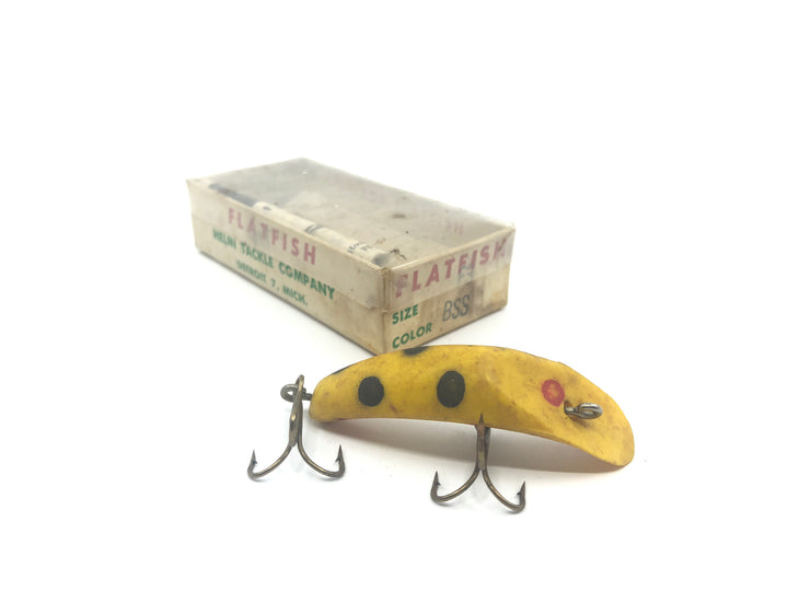 Helin Flatfish Yellow with Black and Red Spots Color with BSS Box