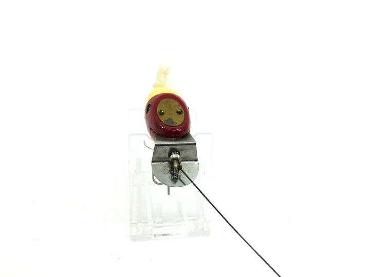 Creek Chub 5600 Dinger in Red Head/White Color 5602 - Vintage Wooden Version