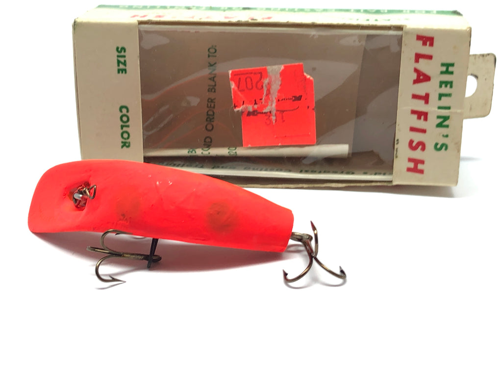 Painted Helin Flatfish X4 OR (Orange) with Box – My Bait Shop, LLC