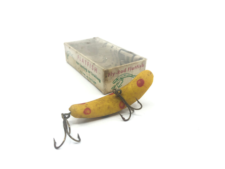 Helin Flatfish Yellow with Black and Red Spots Color with BSS Box