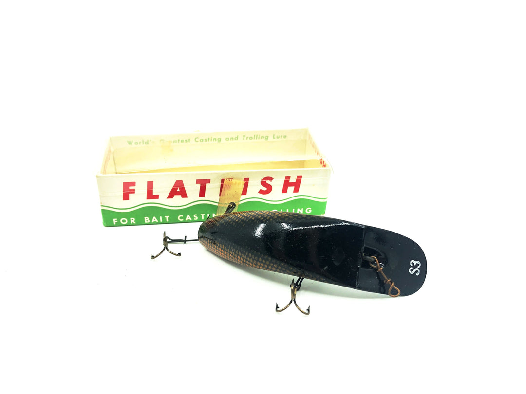 Vintage Helin Flatfish S3 SC Scale Finish Color with Box
