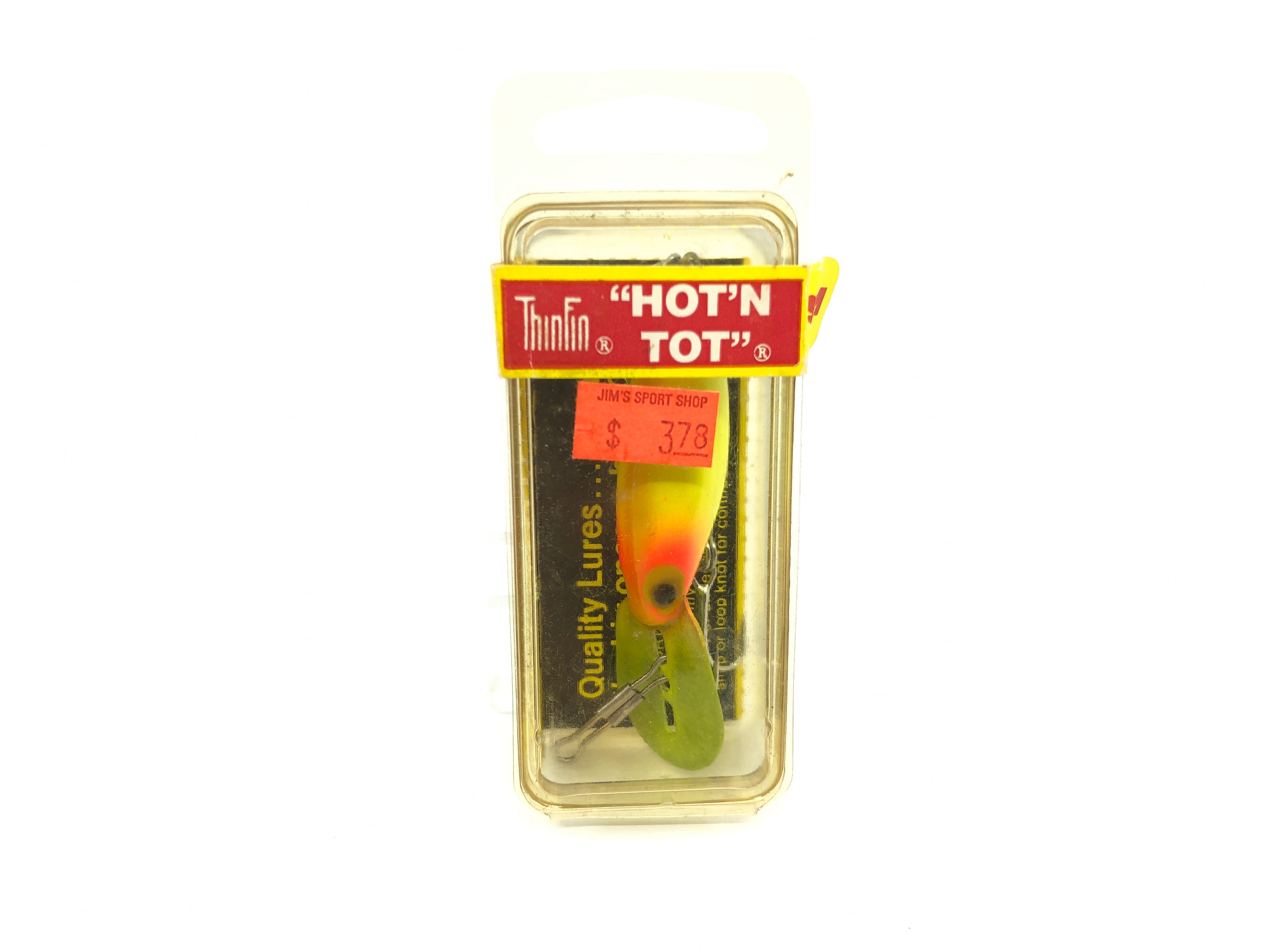 2 VINTAGE STORM THIN FIN HOT'N TOT CRANKBAIT FISHING