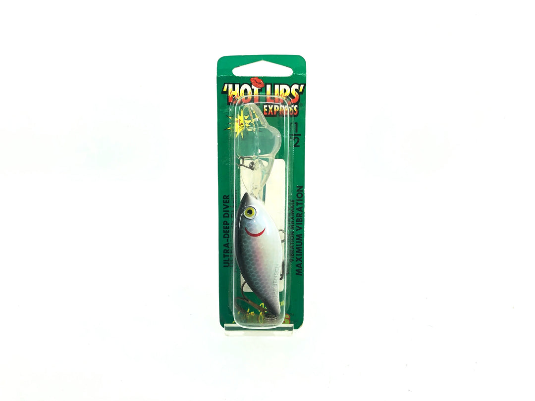 Luhr-Jensen Hot Lips, Threadfin Shad Color New on Card