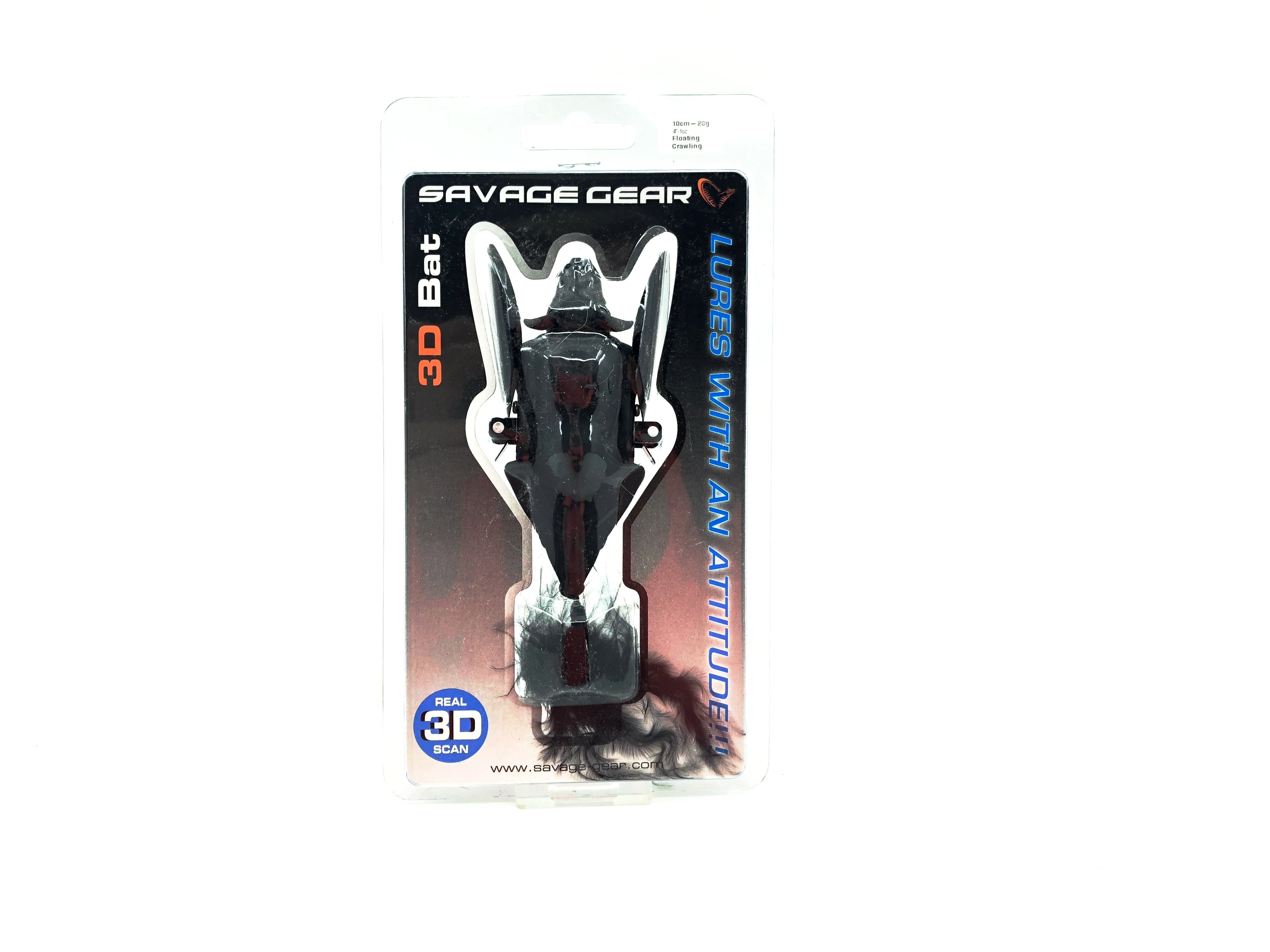 Savage Gear 3D Bat Black Bat Color Old Stock – My Bait Shop, LLC