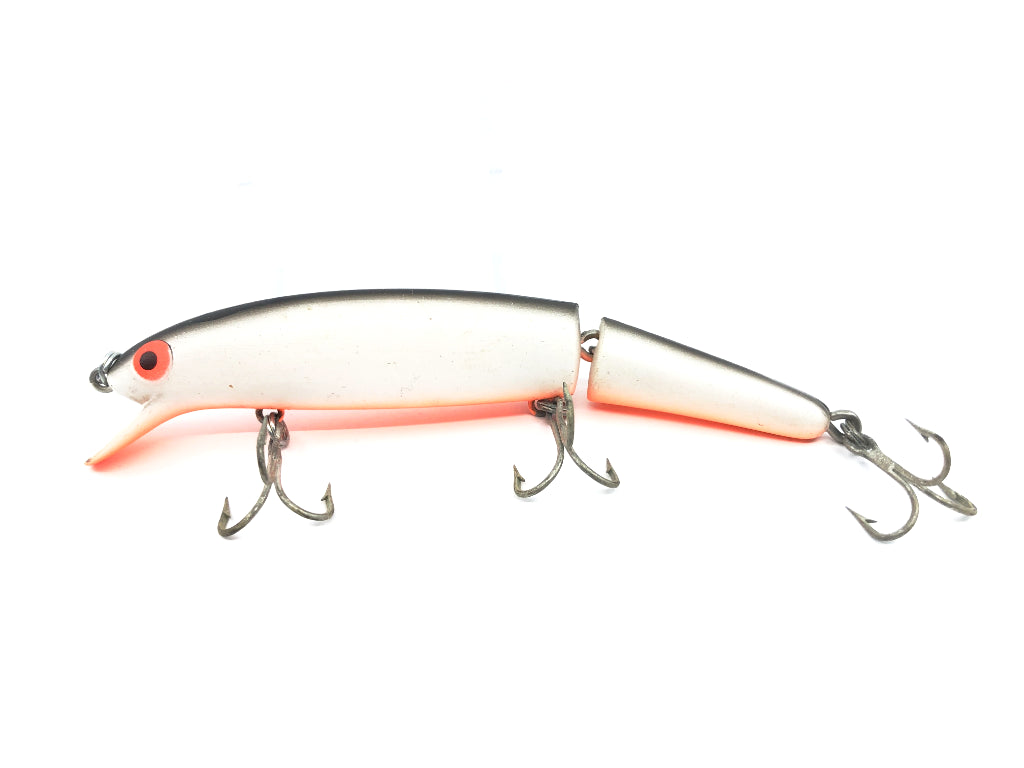 Jointed Minnow Albino Orange and Black Color