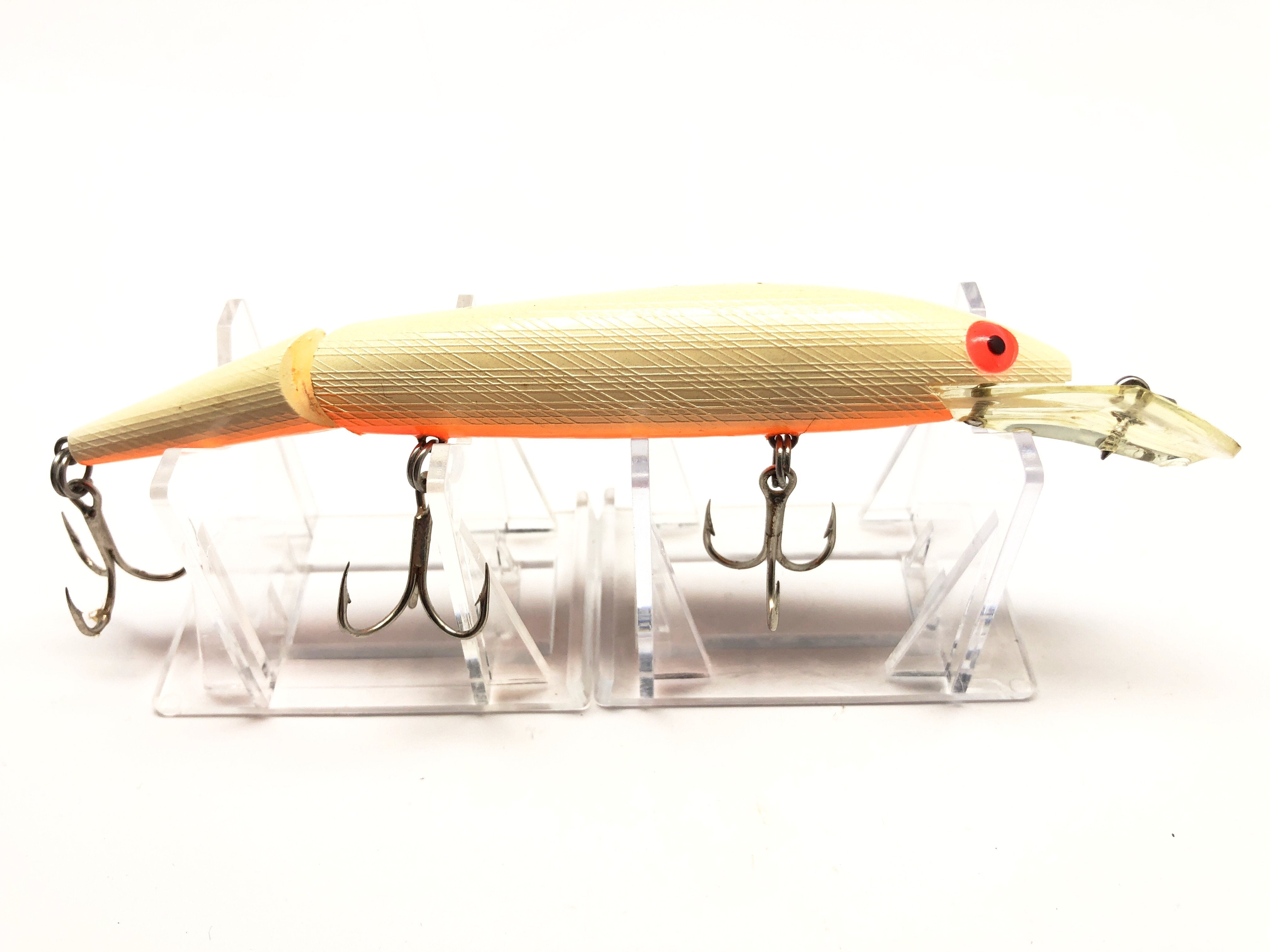 Leurre De Pêche Rebel Fastrac Minnow FTJ239 - Articulé - Couleur Orange