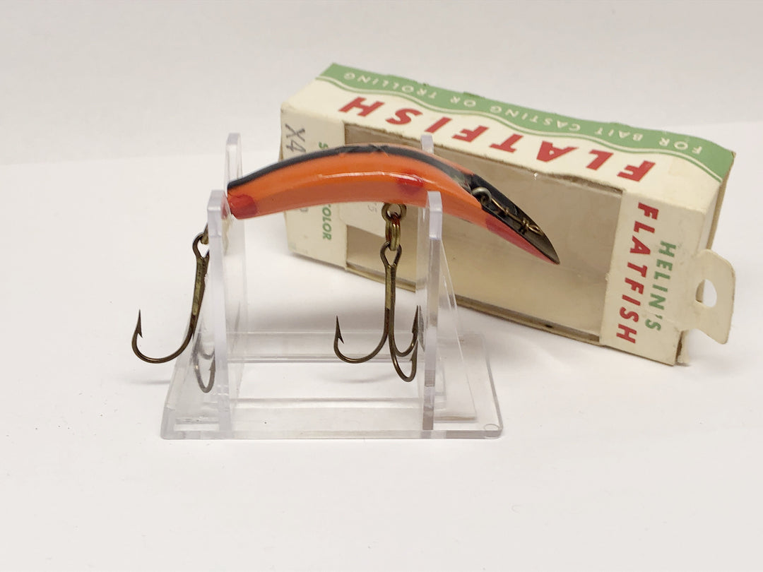 Helin Flatfish X4 with Box Orange with Black
