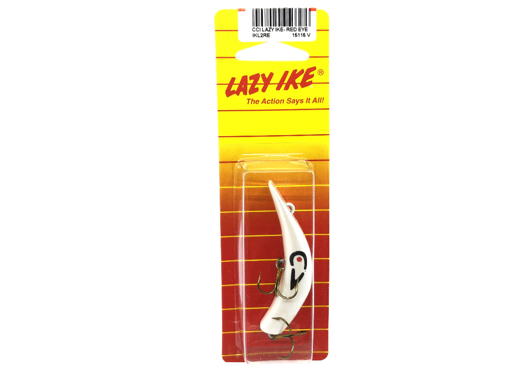 Lazy Ike IKL2RE Red Eye Color New on Card Old Stock – My Bait Shop