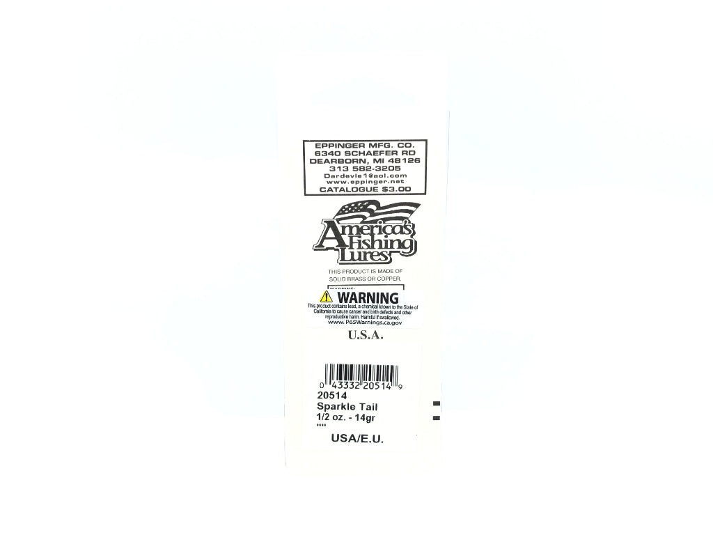 Sparkle Tail Rainbow Trout Color 514 Series 20 Lure New on Card