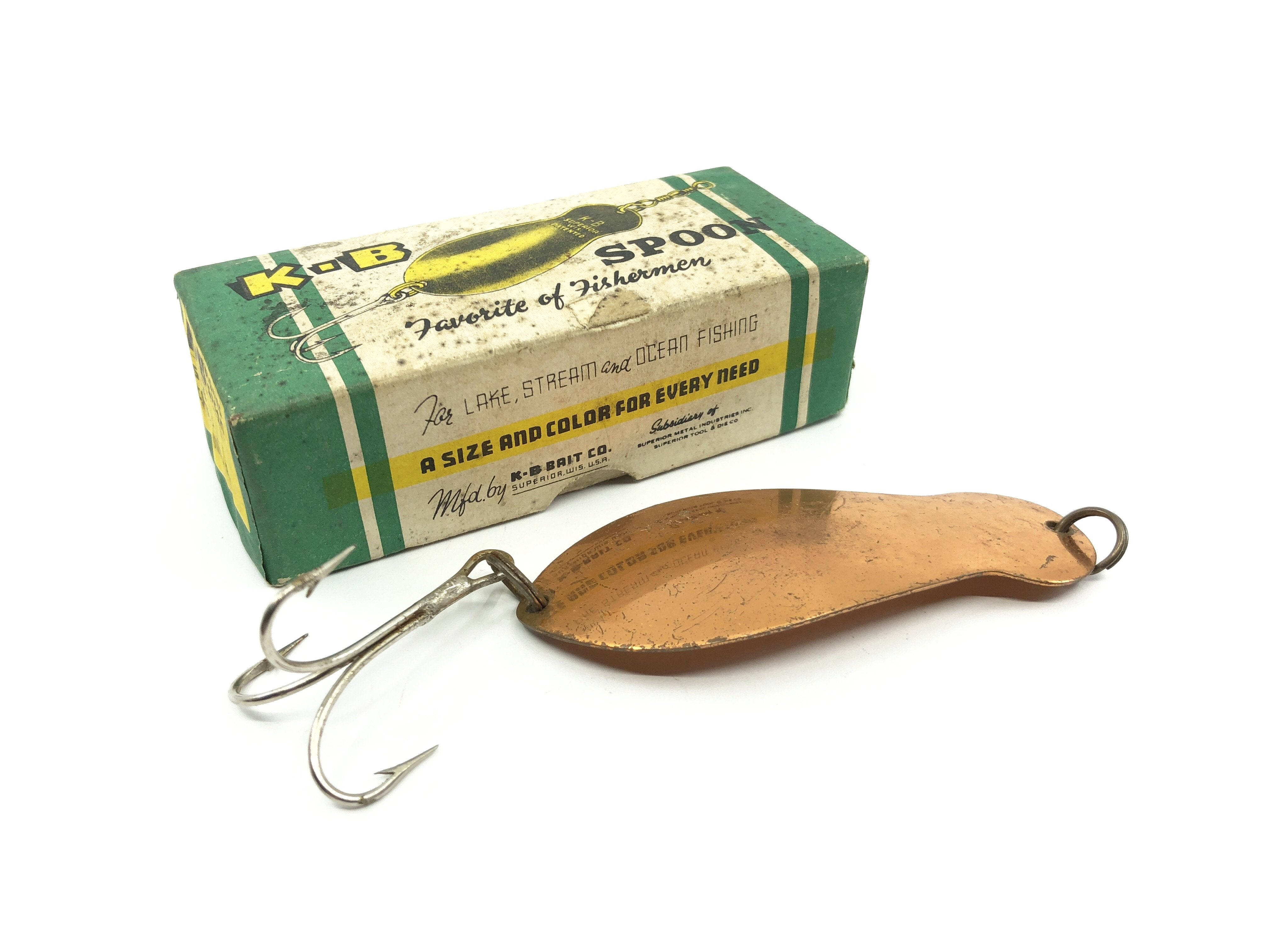 Vintage K-B Spoon with Box Superior Wisconsin – My Bait Shop, LLC