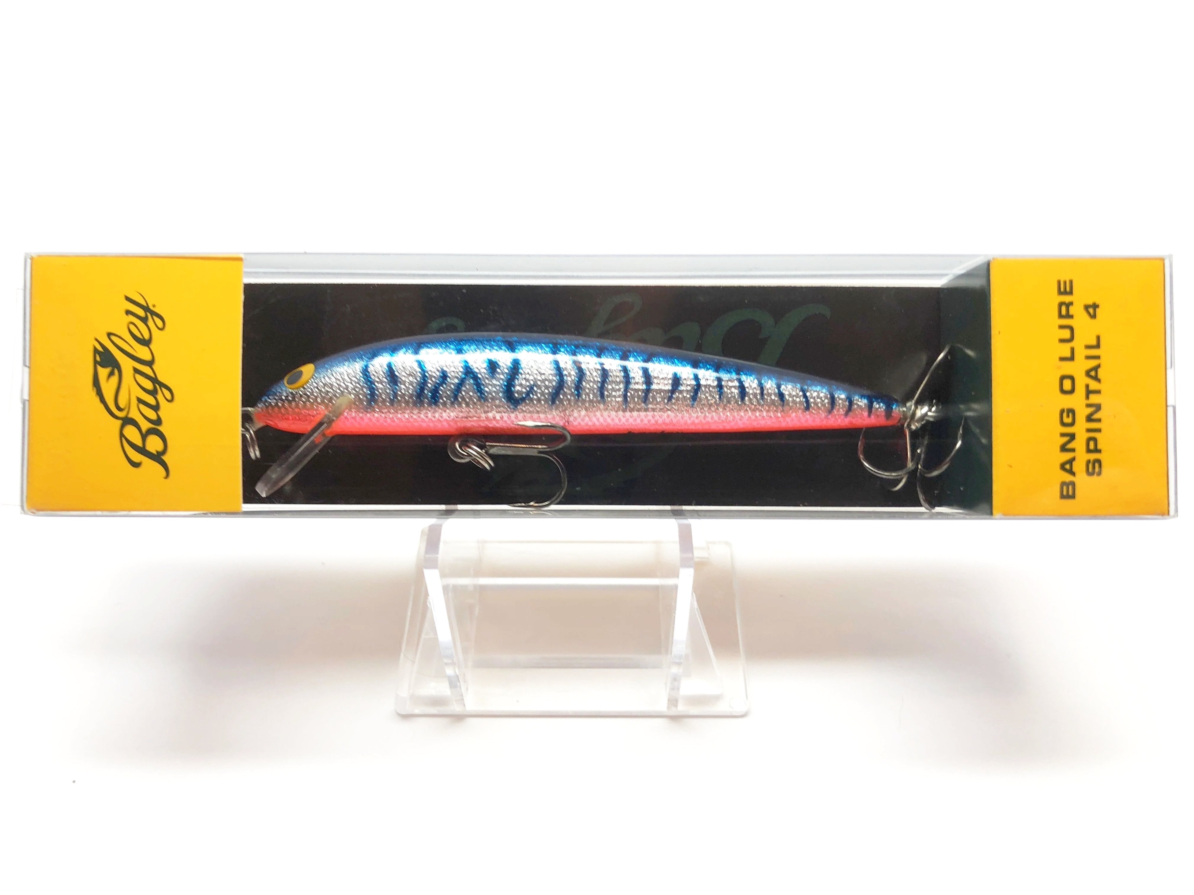 Bagley Bang O Lure Spintail 4 BLSP4-BT Blue Tiger Color New in Box OLD – My  Bait Shop, LLC