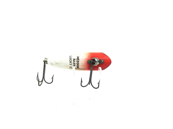 Heddon Baby Lucky 13 PRH Shiner Red Head Color