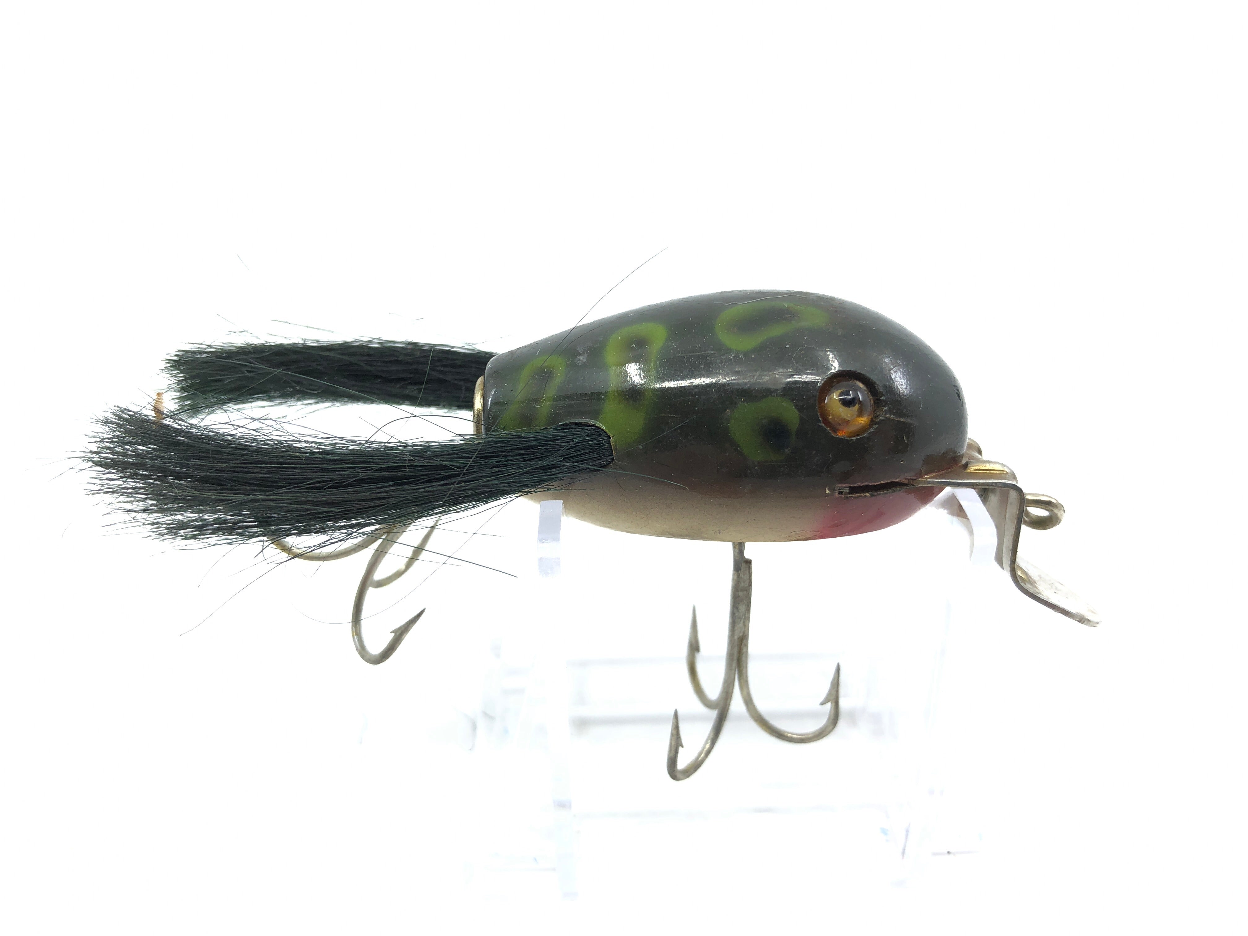 dingbat fishing lure Creek Chub 5100 Dingbat in Frog Color 5119 Vintage Lure