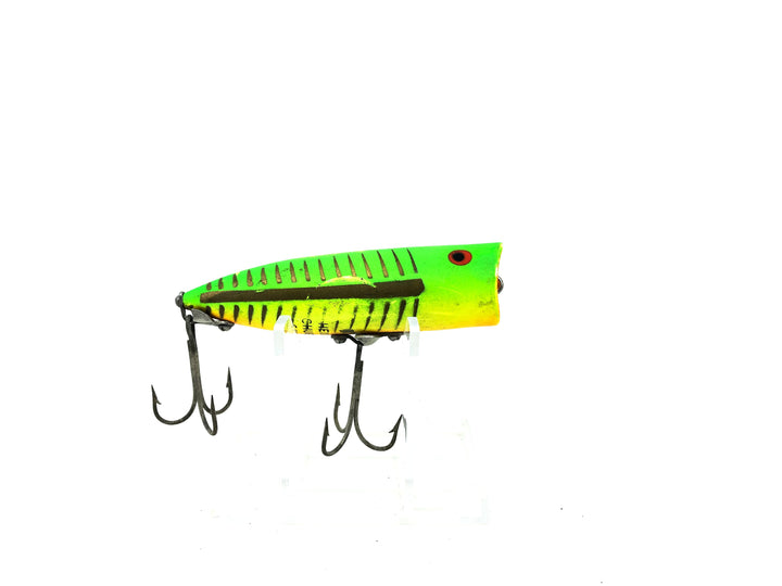 Heddon Chugger Spook 9542 FY Chartruese Mullet Color