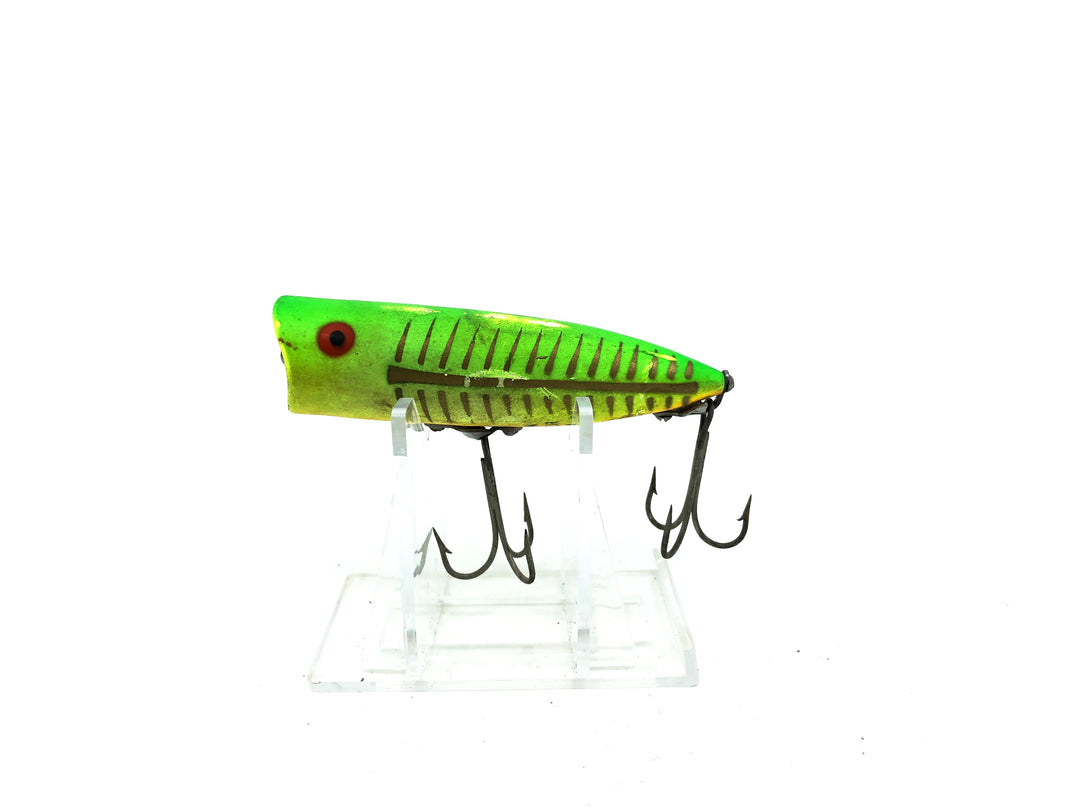 Heddon Chugger Spook 9542 FY Chartruese Mullet Color
