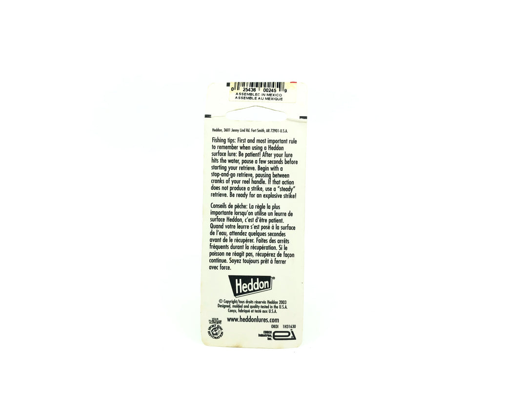 Heddon Baby Torpedo GRA Green Crawdad Color New on Card