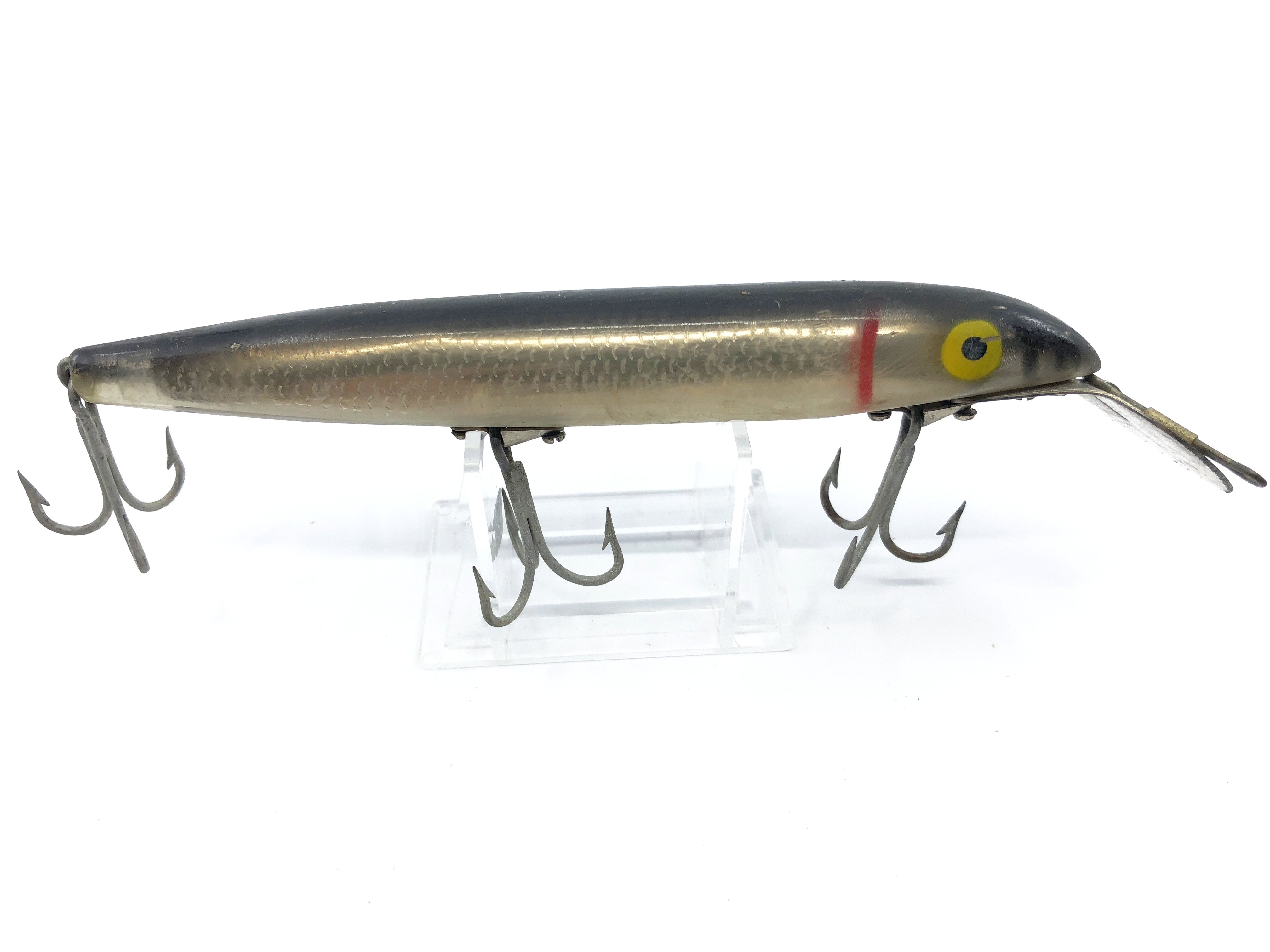 cisco shad fishing lure Husky Cisco Kid Musky Lure Black Shad Color – My Bait Shop, LLC
