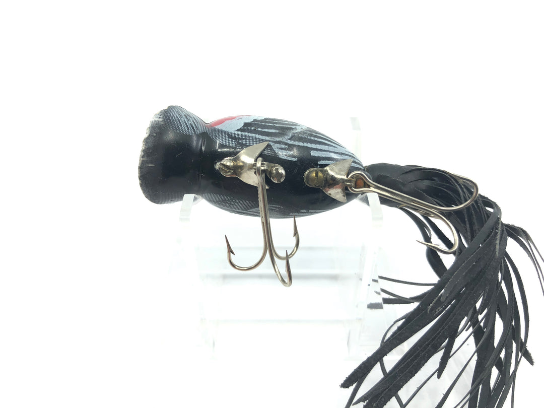 Arbogast Hula Popper Red Wing Blackbird Color