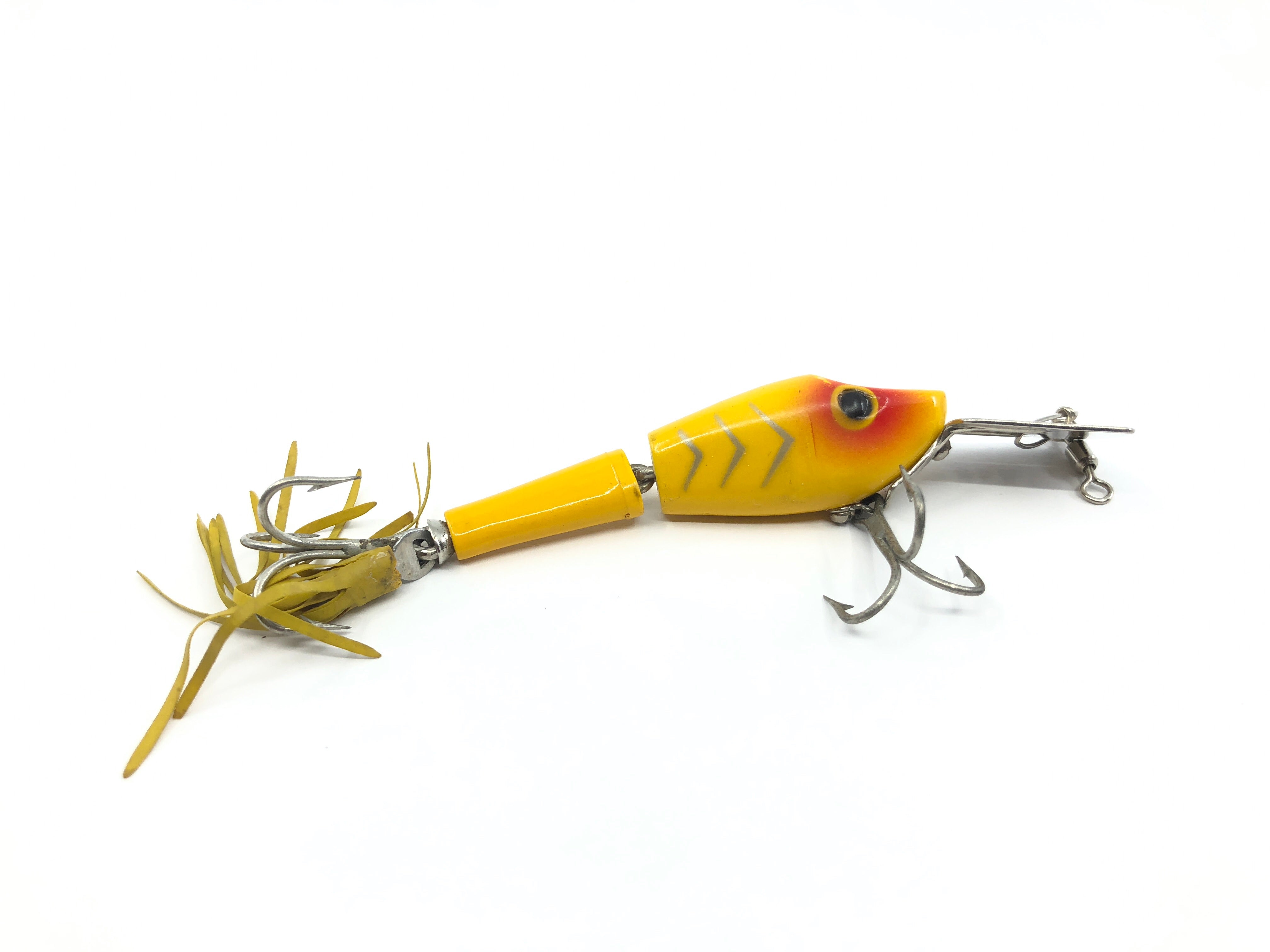 arbogast's hula pike fishing lure value Arbogast Popper 1/4 oz with its pulsating skirt Arbogast Hula-Pike Lure Yellow with