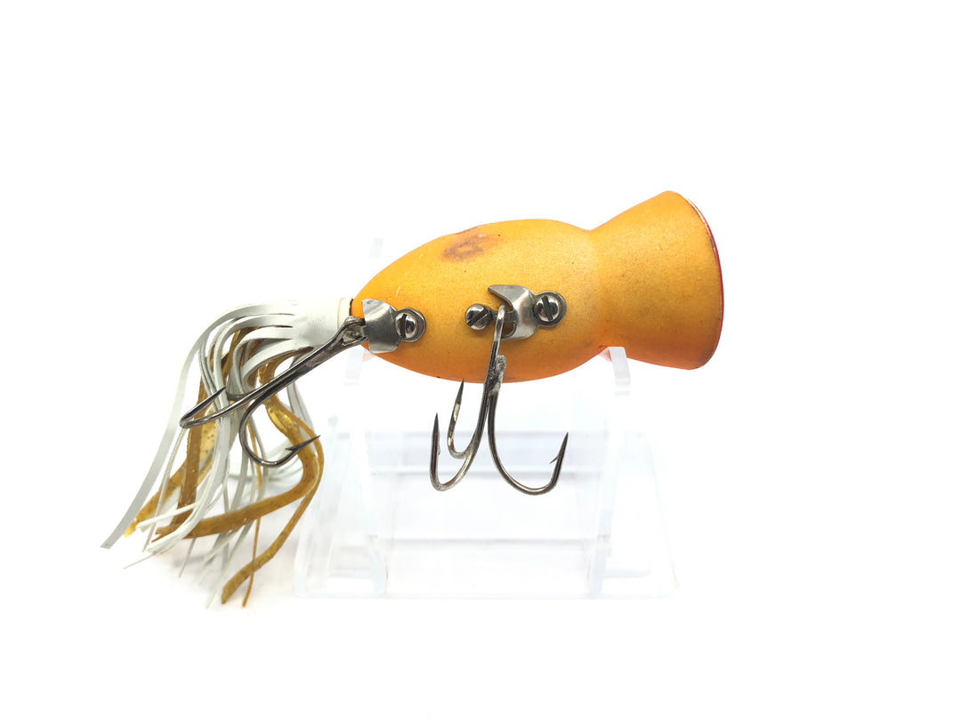Arbogast Hula Popper Sunset Fire Plug Color