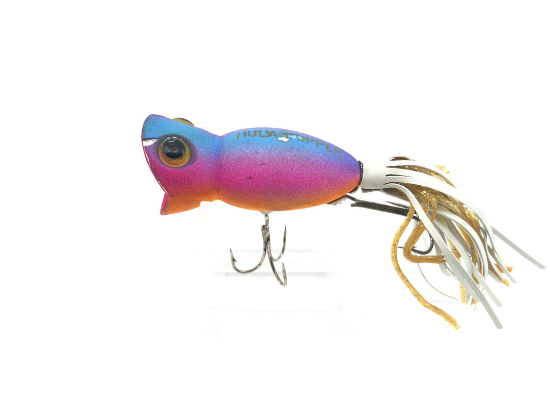 Arbogast Hula Popper Sunset Fire Plug Color