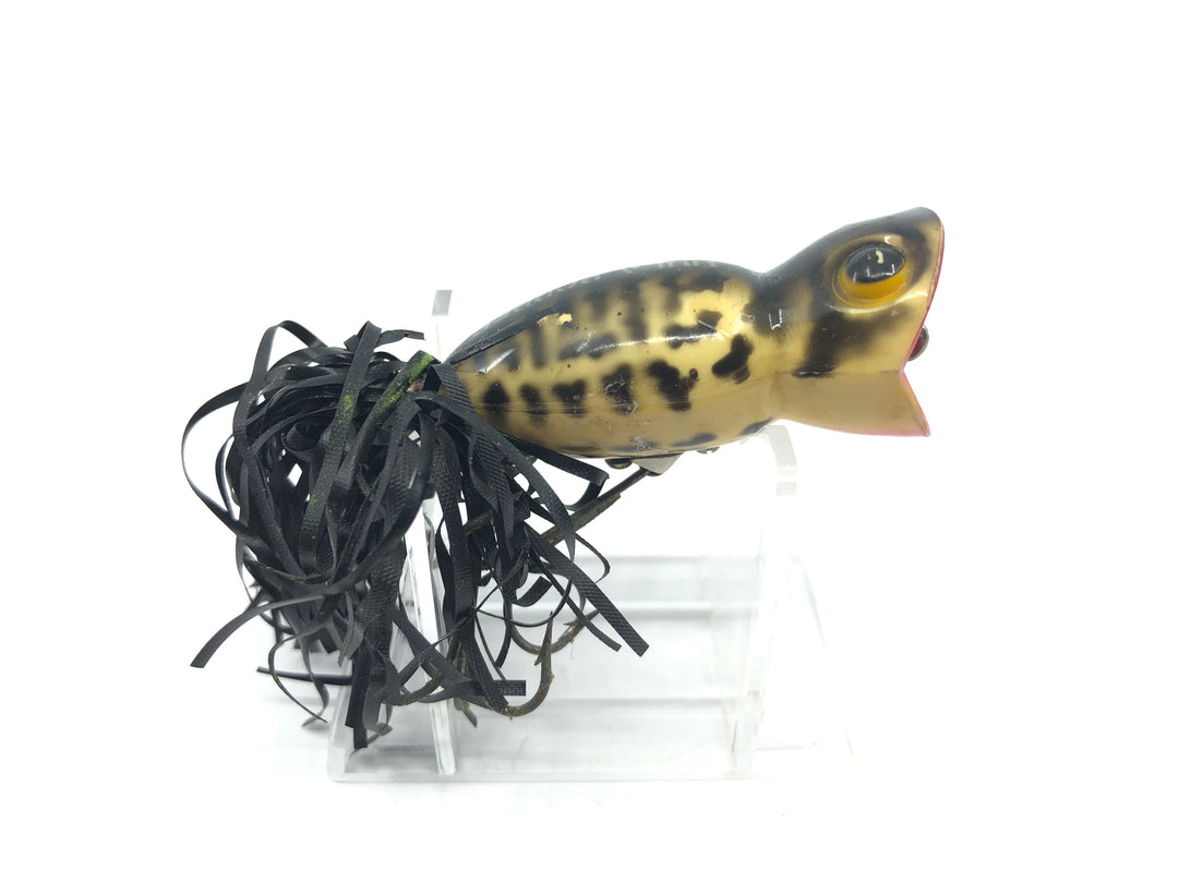 Arbogast Hula Popper Yellow Coach Dog Color