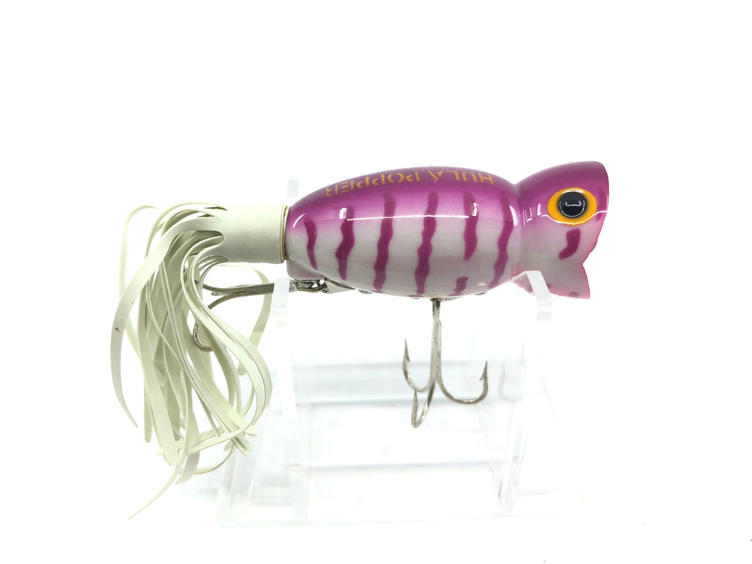 Arbogast Hula Popper Purple Tiger Color