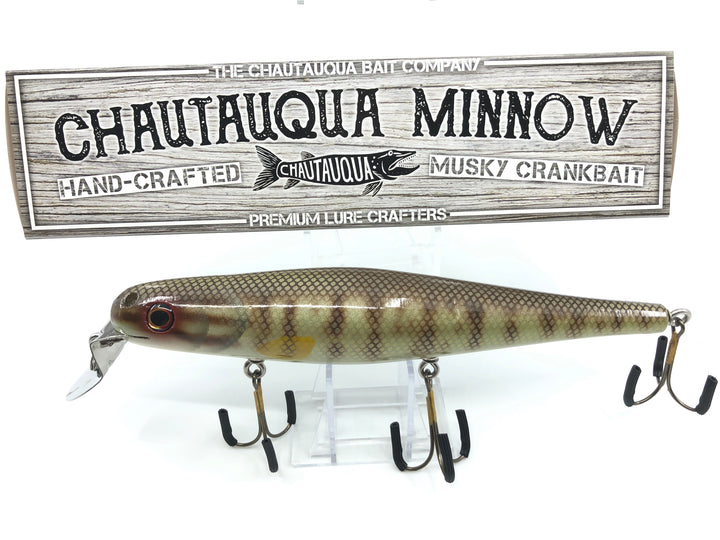 Chautauqua 8" Minnow Musky Lure Special Order Color "HD Smallmouth"